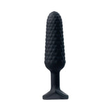 VeDO Trio Anal Plug Set Black - sleek black silicone anal plug designed for backdoor pleasure and exploration.