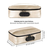 Dorcel Discreet Lockable Storage Box Luxury Gold
