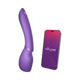 We-Vibe Wand 2 Rechargeable Silicone Wand - Purple