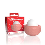 Screaming O Cuties Dotty Egg Vibrator Dusty Rose with packaging, showcasing a powerful floating egg vibe design.