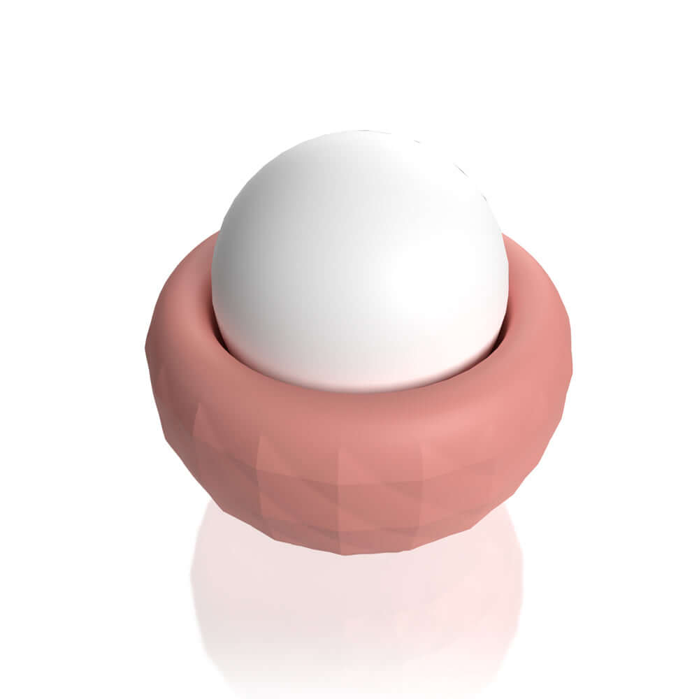 Screaming O Cuties Dotty Egg Vibrator Dusty Rose in a compact design with a soft silicone exterior.