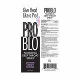 Pro Blo Numbing Deep Throat Spray Cotton Candy 1 oz.