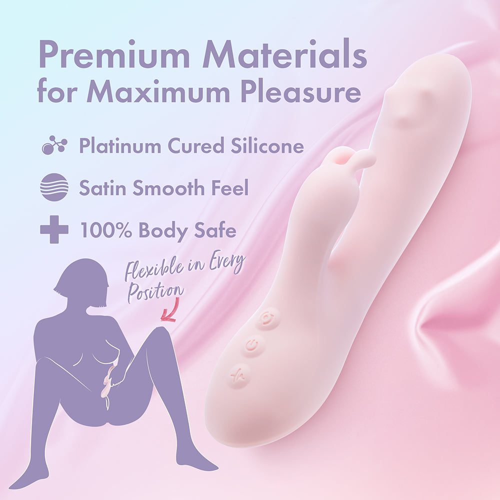 Play With Me Fairy Flutter Pink Vibrator