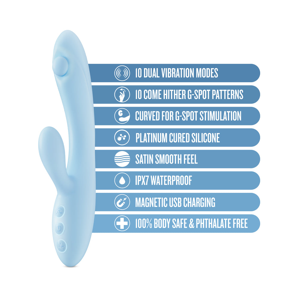 Play With Me Moondust Magic Blue Vibrator