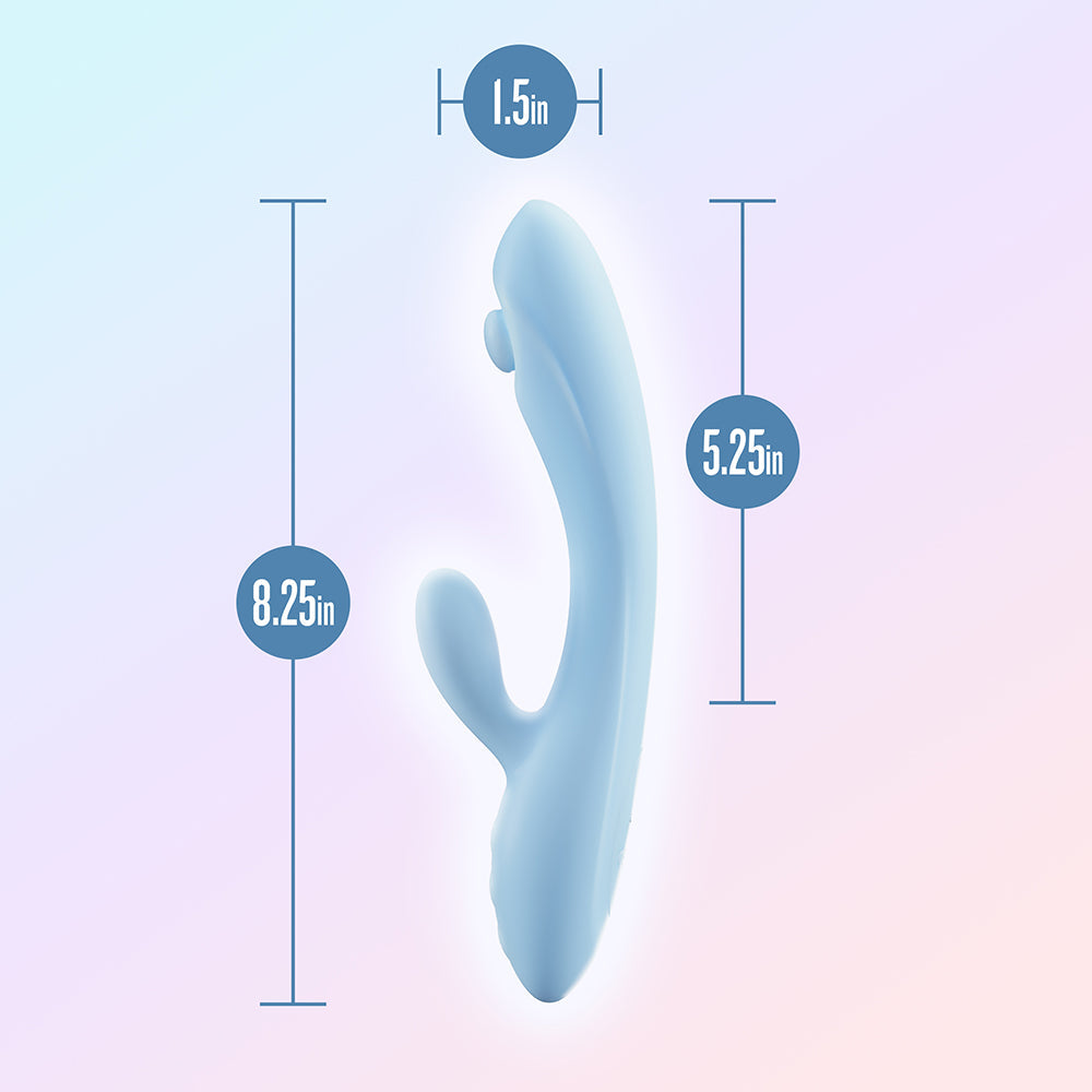 Play With Me Moondust Magic Blue Vibrator