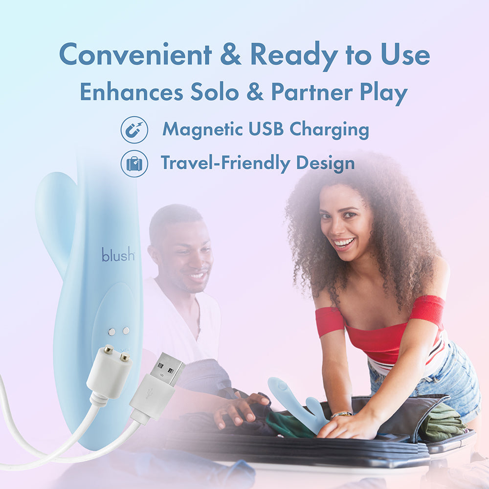 Play With Me Moondust Magic Blue Vibrator