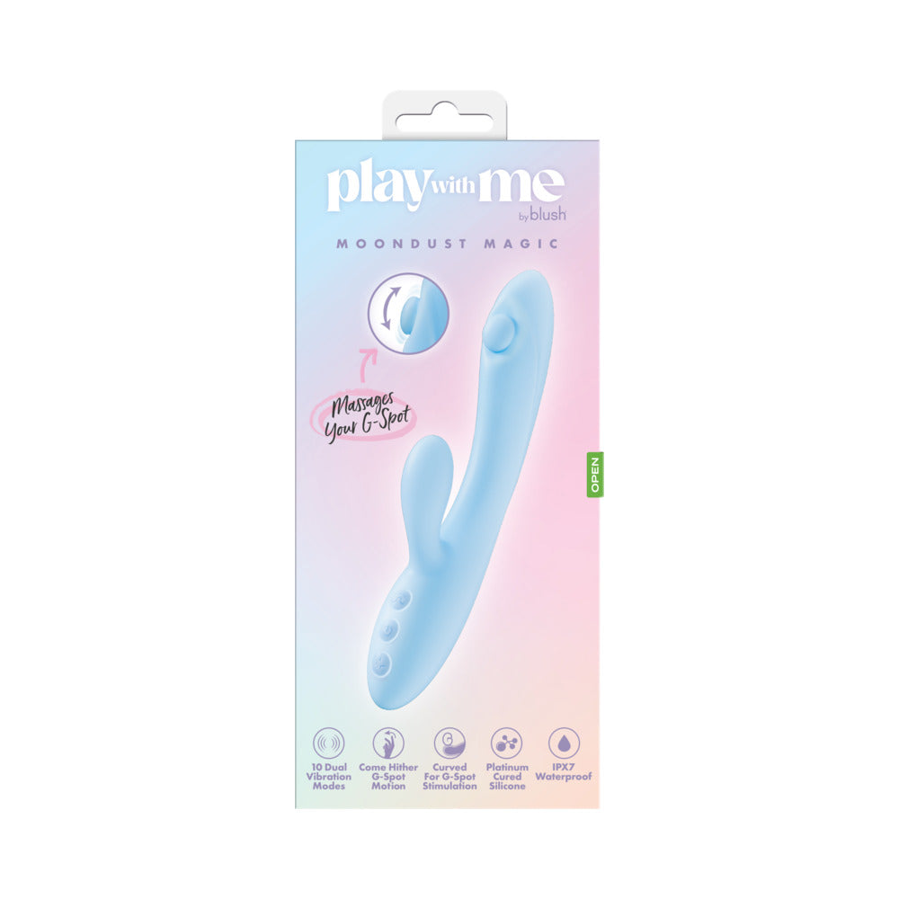 Play With Me Moondust Magic Blue Vibrator