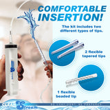 CleanStream Enema Syringe with Attachments