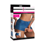 Strap U Booty Shorts Dildo Silicone Strap-On Harness 6 inches Large