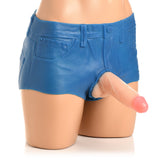 Strap U Booty Shorts Dildo Silicone Strap-On Harness 6 inches Small