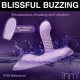 INMI Thrust 'N' Grind Thrusting & Vibrating with Remote Silicone Grinder
