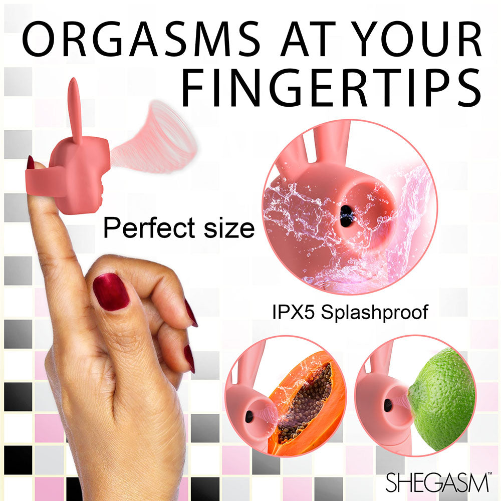 Shegasm Sucky Bunny Clit Stimulator Pink
