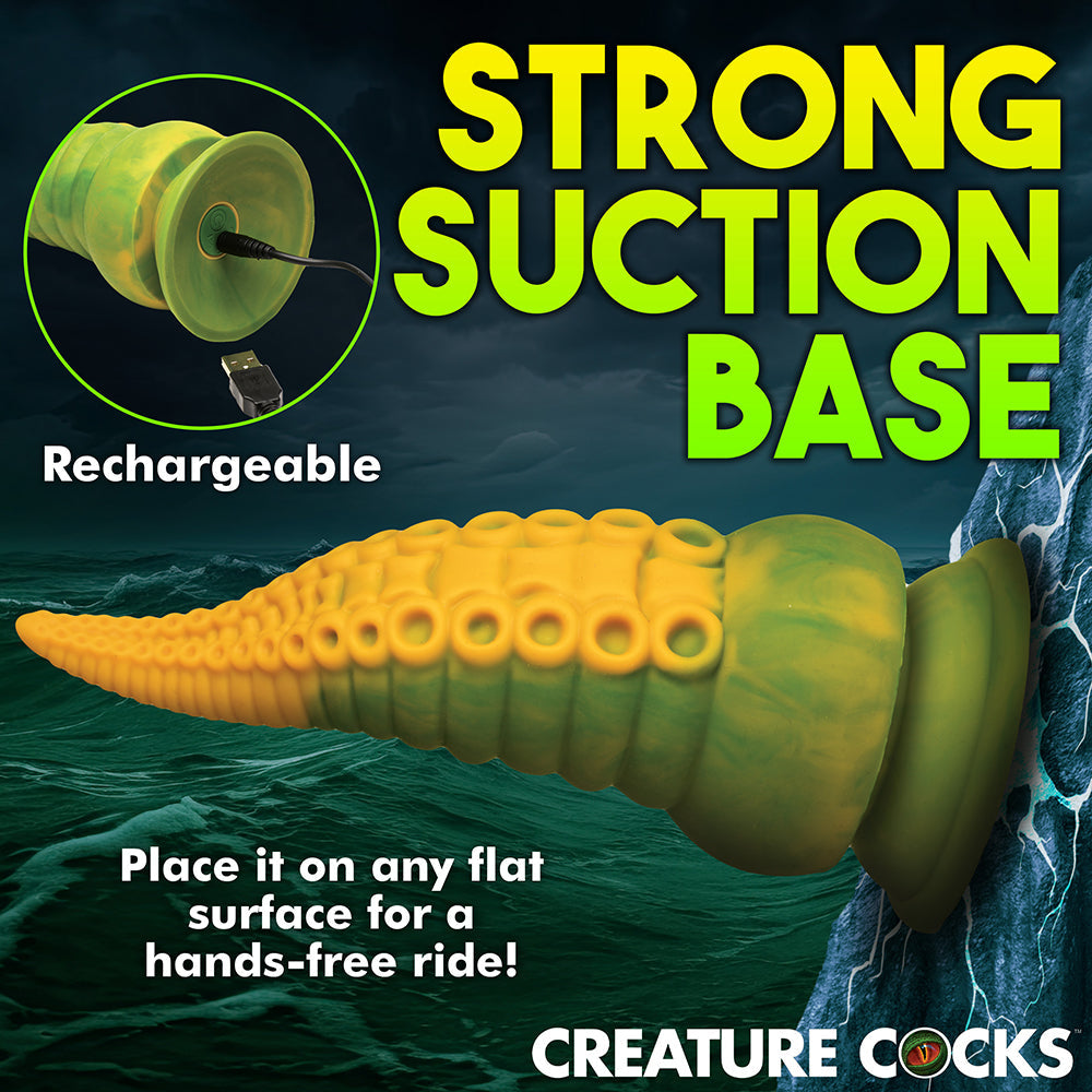 Creature Cocks Monstropus 2.0 Vibrating Tentacle Silicone Dildo