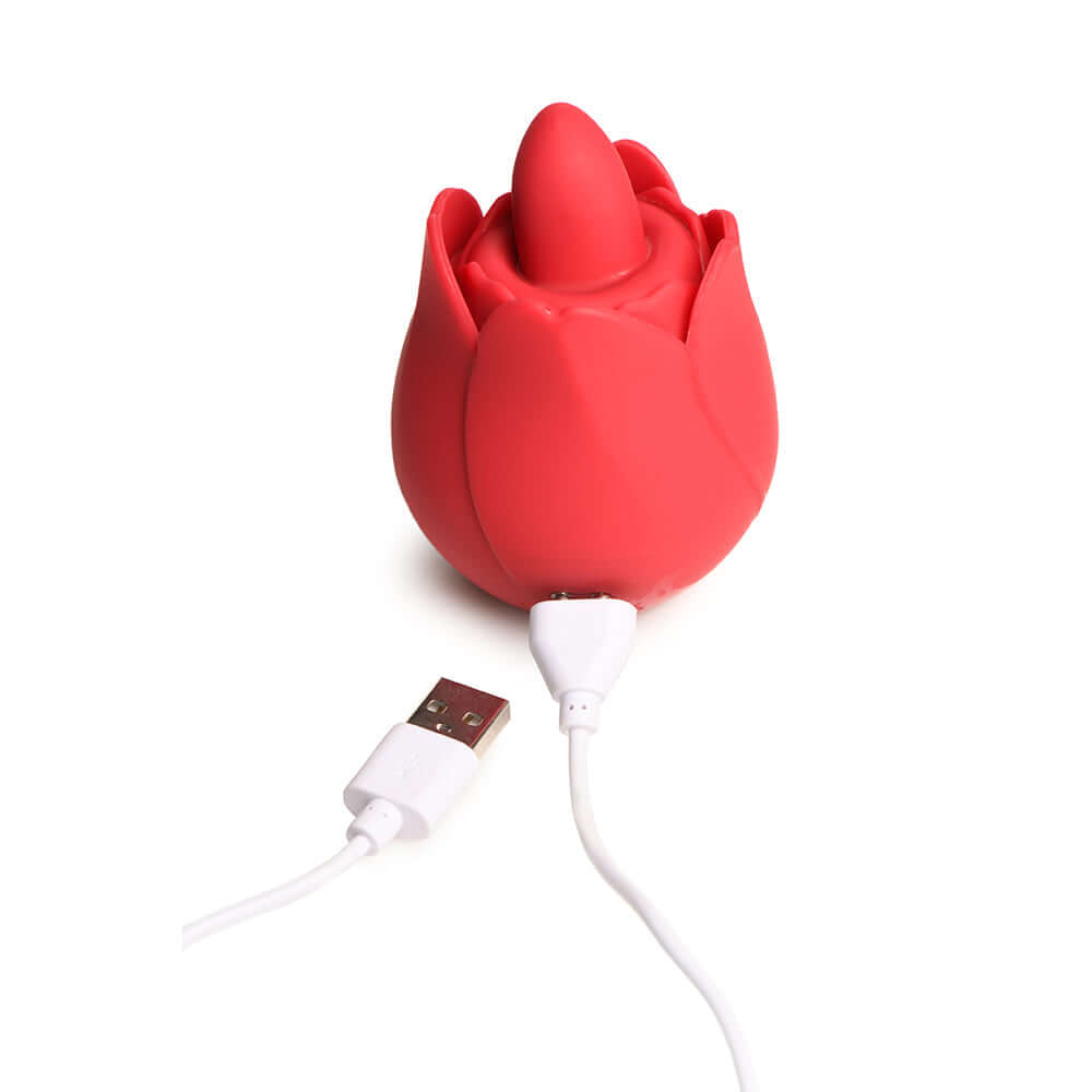 Bloomgasm Rose Kisser Licking & Vibrating Digital Clitoral Stimulator