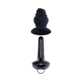 Gender X Echo Rechargeable Vibrating Sheathed Silicone Black