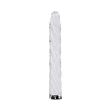 Playboy In A Twist Rechargeable Glass Vibrator White