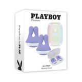 Playboy In A Pinch Nipple Clamps - Purple