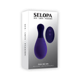 Selopa Egg On Me Rechargeable Vibrating Egg with Remote Silicone Purple