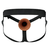 Fantasy X-Tensions Elite Hollow Silicone Strap-On 7 inches Brown