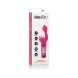 Packaging of Adam & Eve Butterfly Kiss Rabbit Vibrator featuring dual stimulating design.