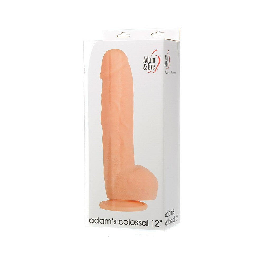 Adam & Eve Adam's Colossal 12 inches Dildo Beige