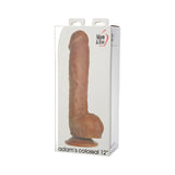 Adam & Eve Adam's Colossal 12 inches Dildo Brown