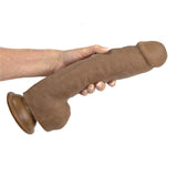 Adam & Eve Adam's Colossal 12 inches Dildo Brown