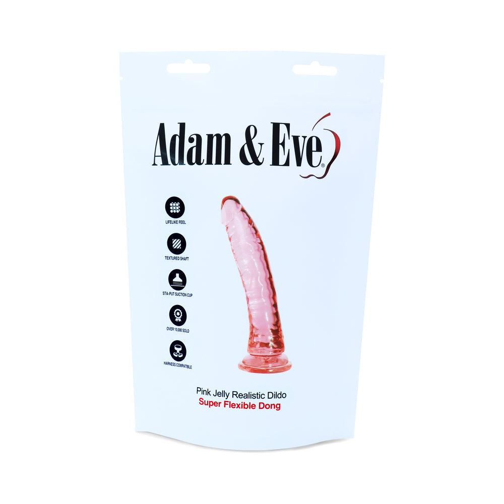 eve's slim pink pleaser vibrator - by adam & eve Cosdoll main image 1