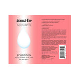 Adam & Eve Forbidden Water-Based Anal Lubricant 4 oz