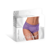 Magic Silk Sheer Passion Cheeky Hipster Boy Short Very Peri L/XL