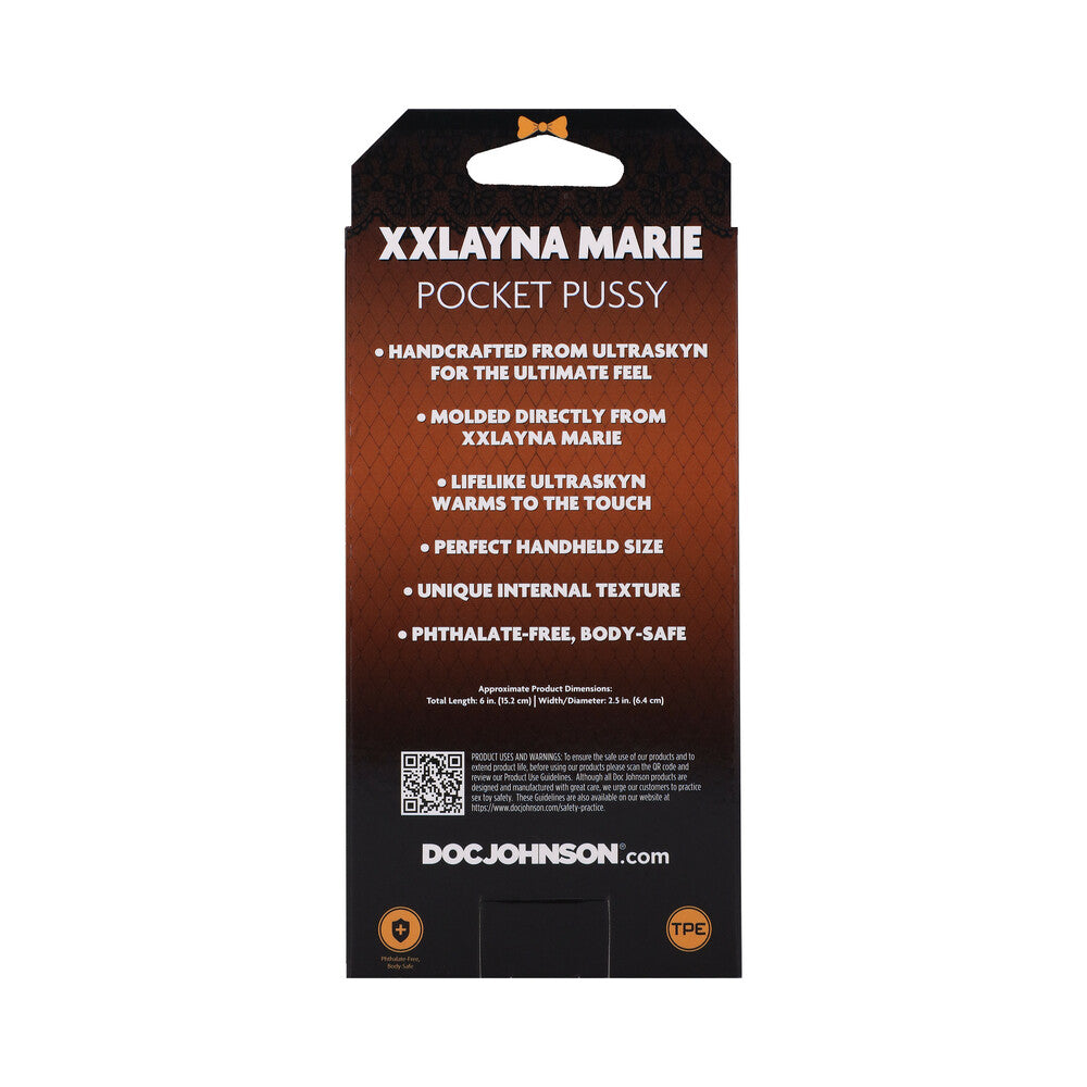 Signature Strokers Xxlayna Marie ULTRASKYN Pocket Pussy Caramel