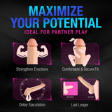 Performance Plus Thrive 2.5 inches Silicone Penis Xtender Beige