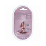 Ouch! Smooth Silicone Anal Plug Small 2.6 inches Rose Gold