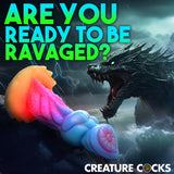 Creature Cocks Aqua-Cock Glow-in-the-Dark Silicone Dildo