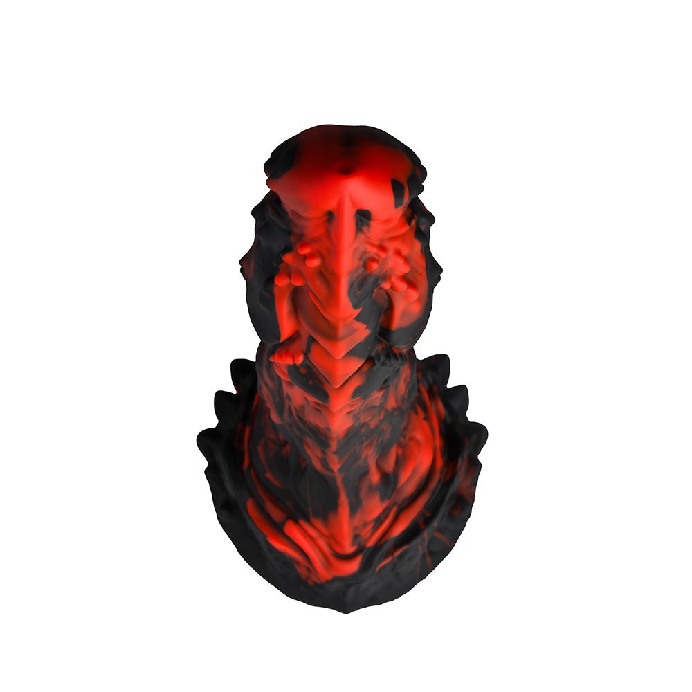 Creature Cocks Inferno Cock Vibrating Silicone Dildo with Remote
