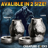 Creature Cocks Night Prowler Silicone Girth Enhancer with Ball Strap L