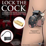 Master Series Lock Down Chastity Cage
