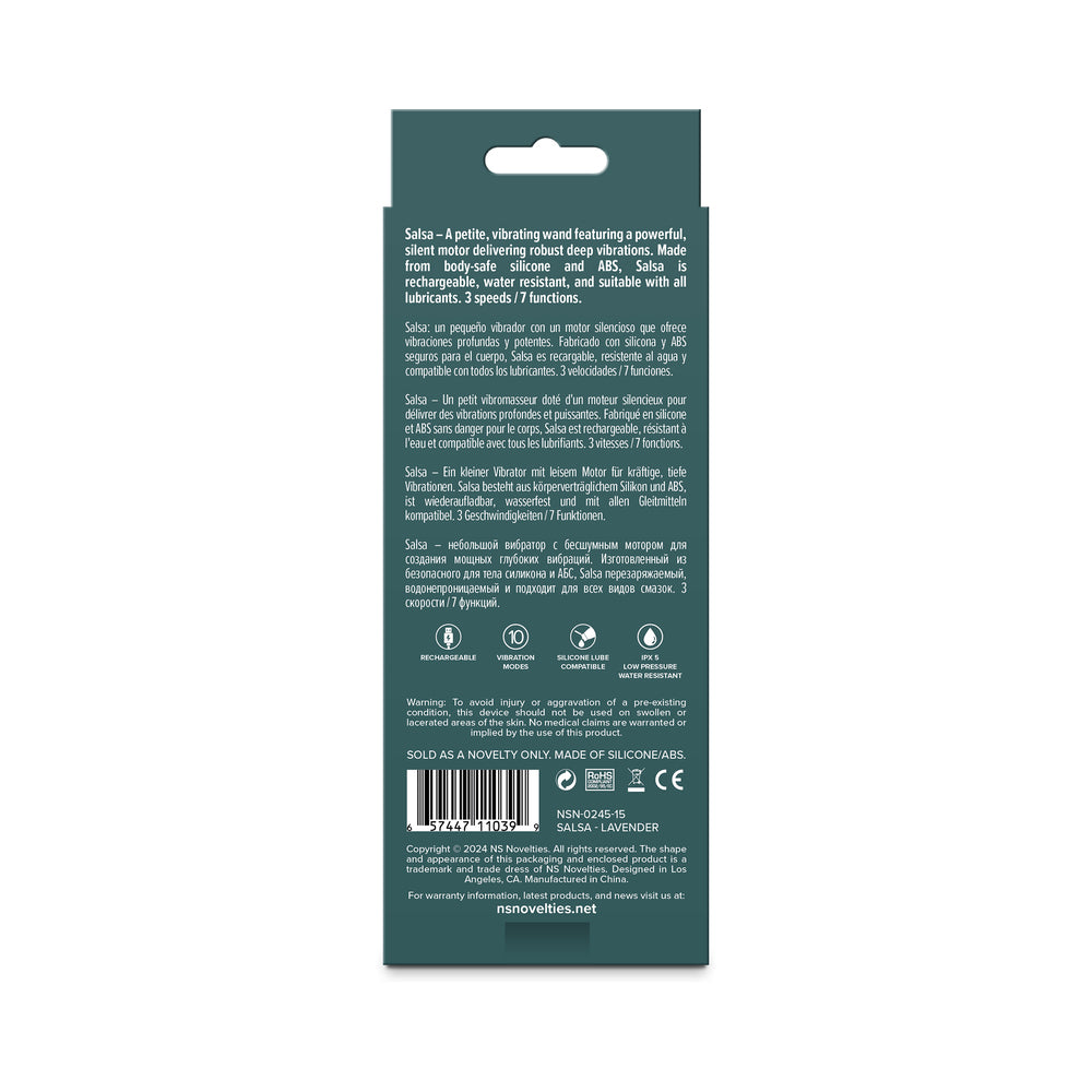 Lust-n-Dreams Salsa  Wand Lavender