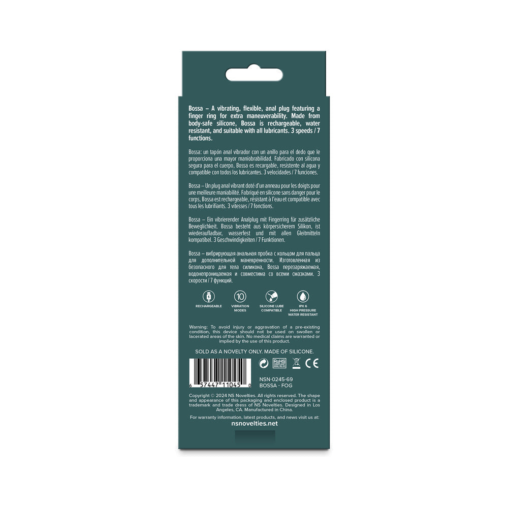 Lust-n-Dreams Bossa Fog Anal Plug