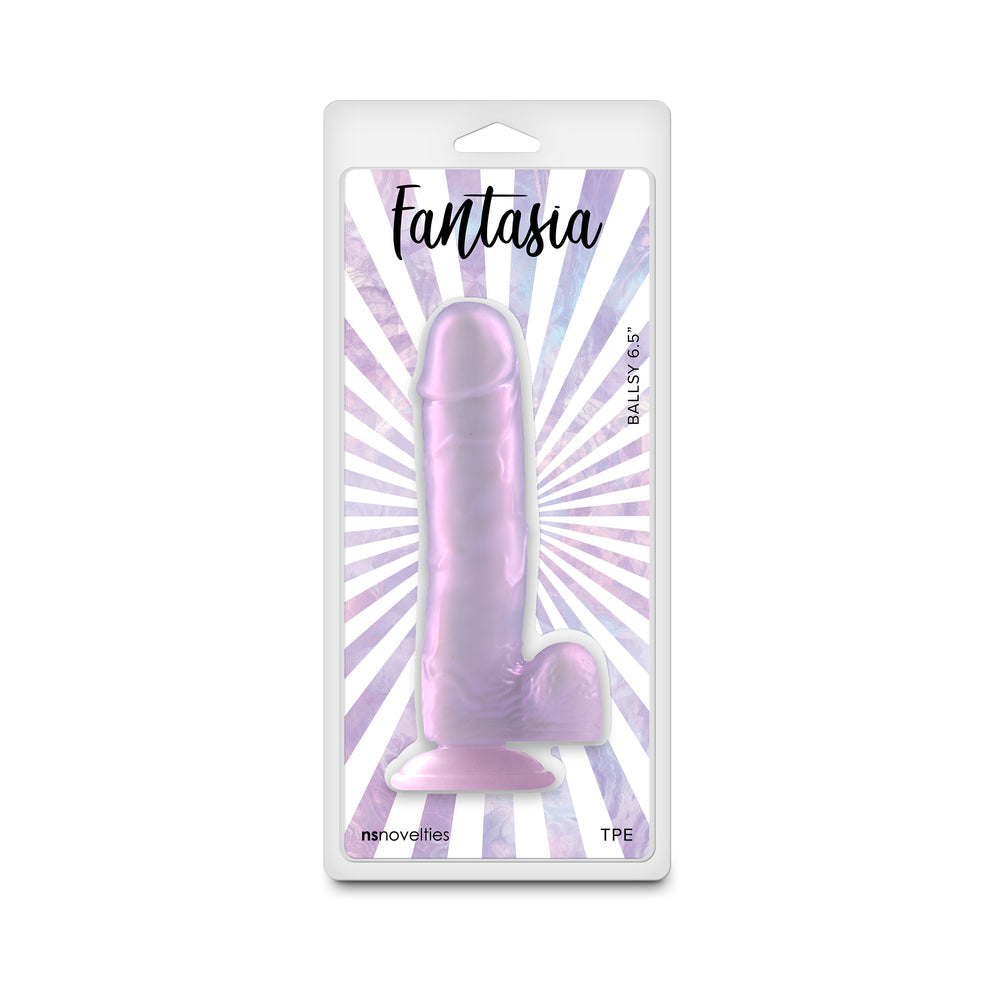 Fantasia Ballsy 6.5 inch Dildo Orchid