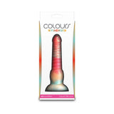 Colours Stacked 6 inches Dildo Red/Gold