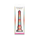 Colours Stacked 9 inches Dildo Red/Gold