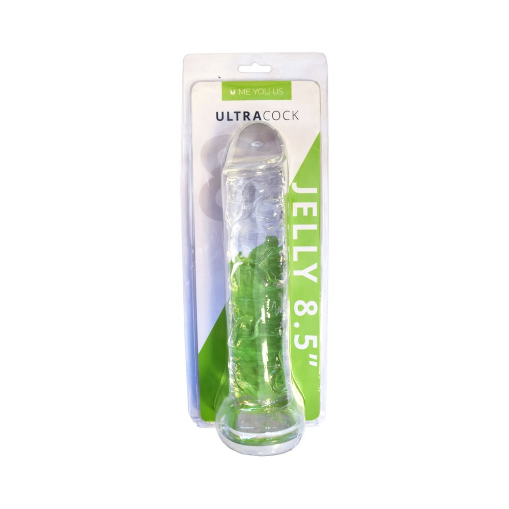Me You Us Ultracock Clear Jelly 8.5 inch Dong