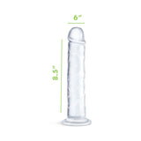 Me You Us Ultracock Clear Jelly 8.5 inch Dong
