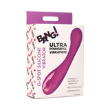 Bang! G-Spot Rechargeable Silicone Vibrator - Purple