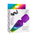 BANG! Rainbow Mini Wand Massager
