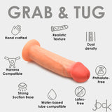 JOCK 8.5 inches Realistic Skin Silicone Dildo