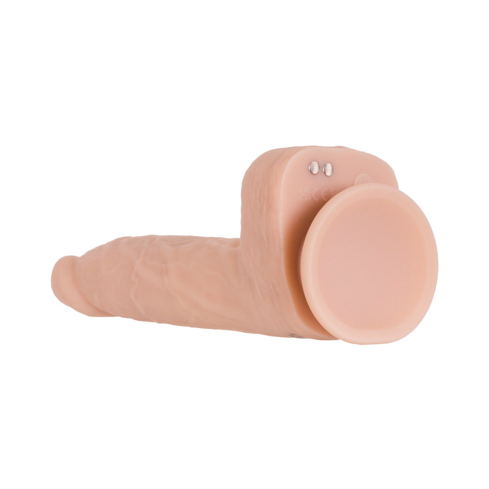 Naked Addiction Thrusting Dong with Remote 8.5 inches Vanilla