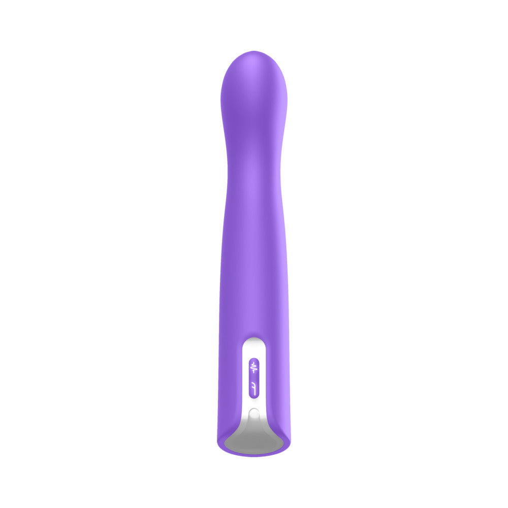 Luv Inc Gb63: G-Spot Vibrator With Moving Beads Purple