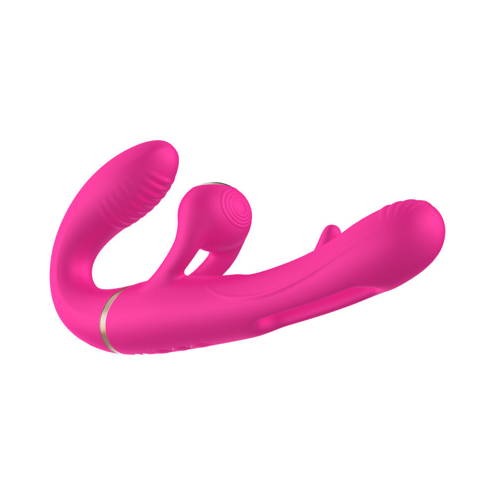 Adam & Eve Orgaz-Ohh-Matic Multi Function Strapless Strap On